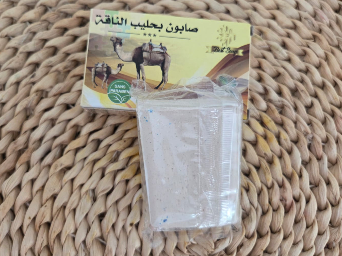 Savon au lait de chamelle naturel – soin hydratant et apaisant pour tous types de peaux