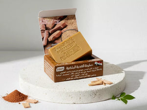 Savon d’Alep au Bois de Santal – Soin apaisant & naturel