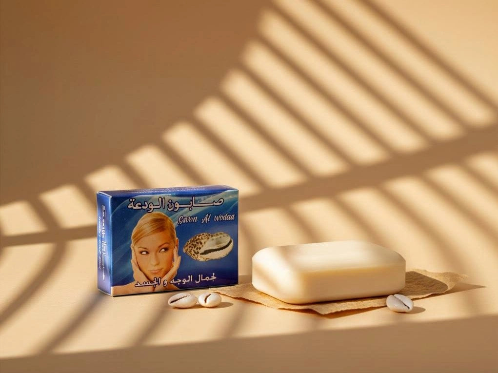 Savon al Wadaa Naturel – Nettoyant et Éclaircissant 