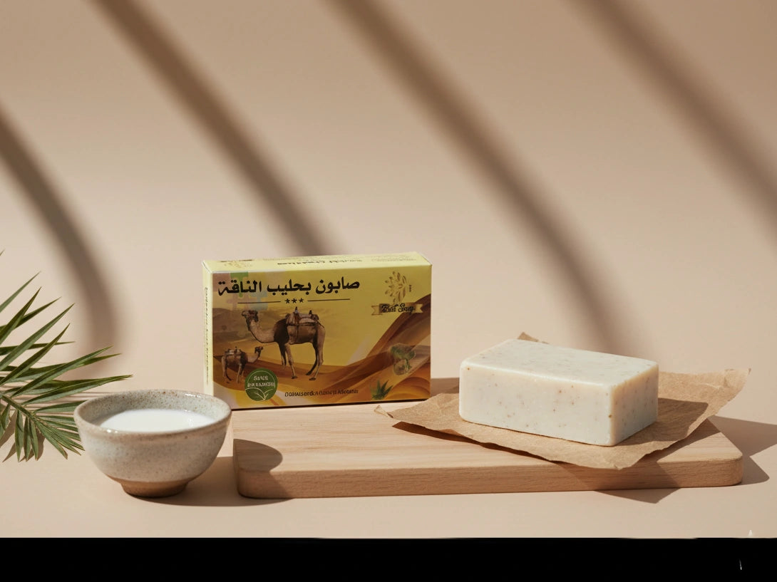 Savon au lait de chamelle naturel – soin hydratant et apaisant pour tous types de peaux