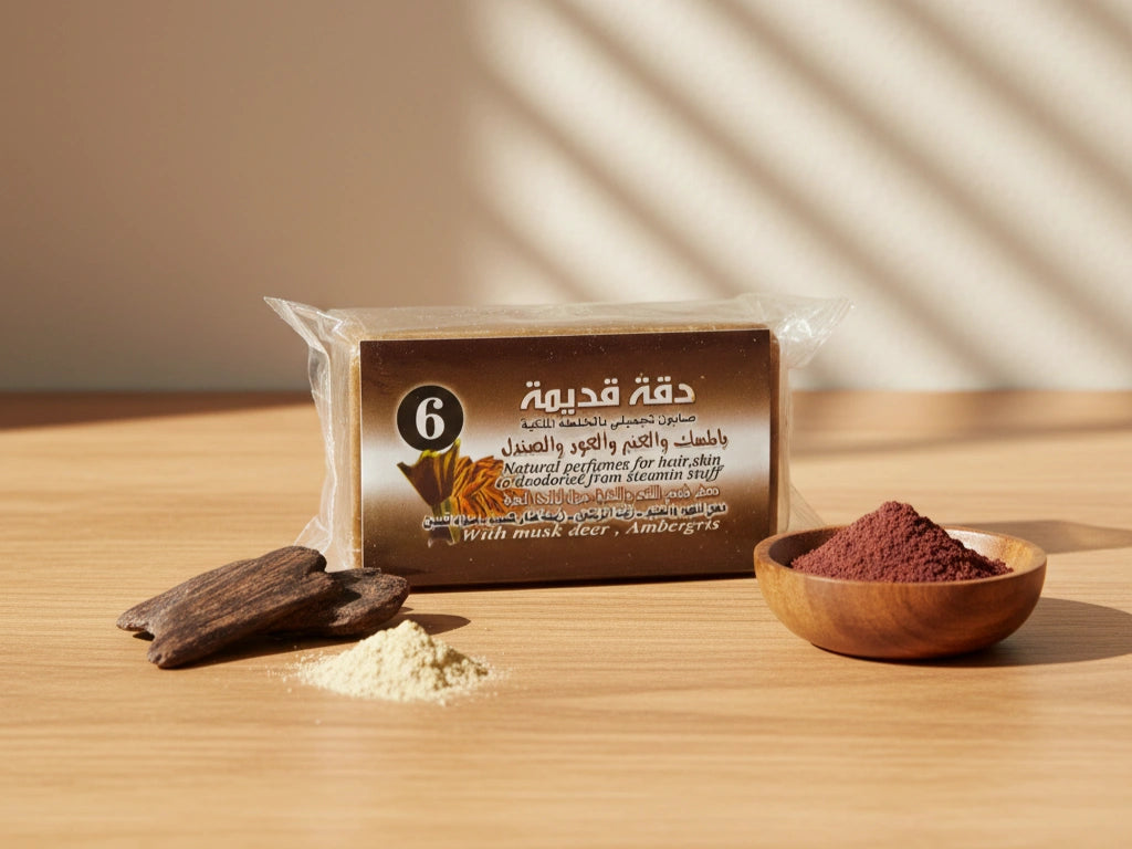 Savon d'Alep au musc, oud et sandal