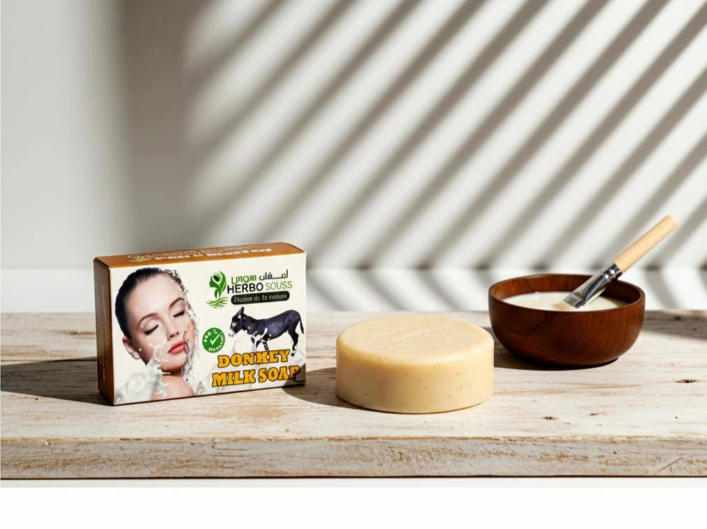 Savon naturel au Lait d’ânesse – Douceur et hydratation