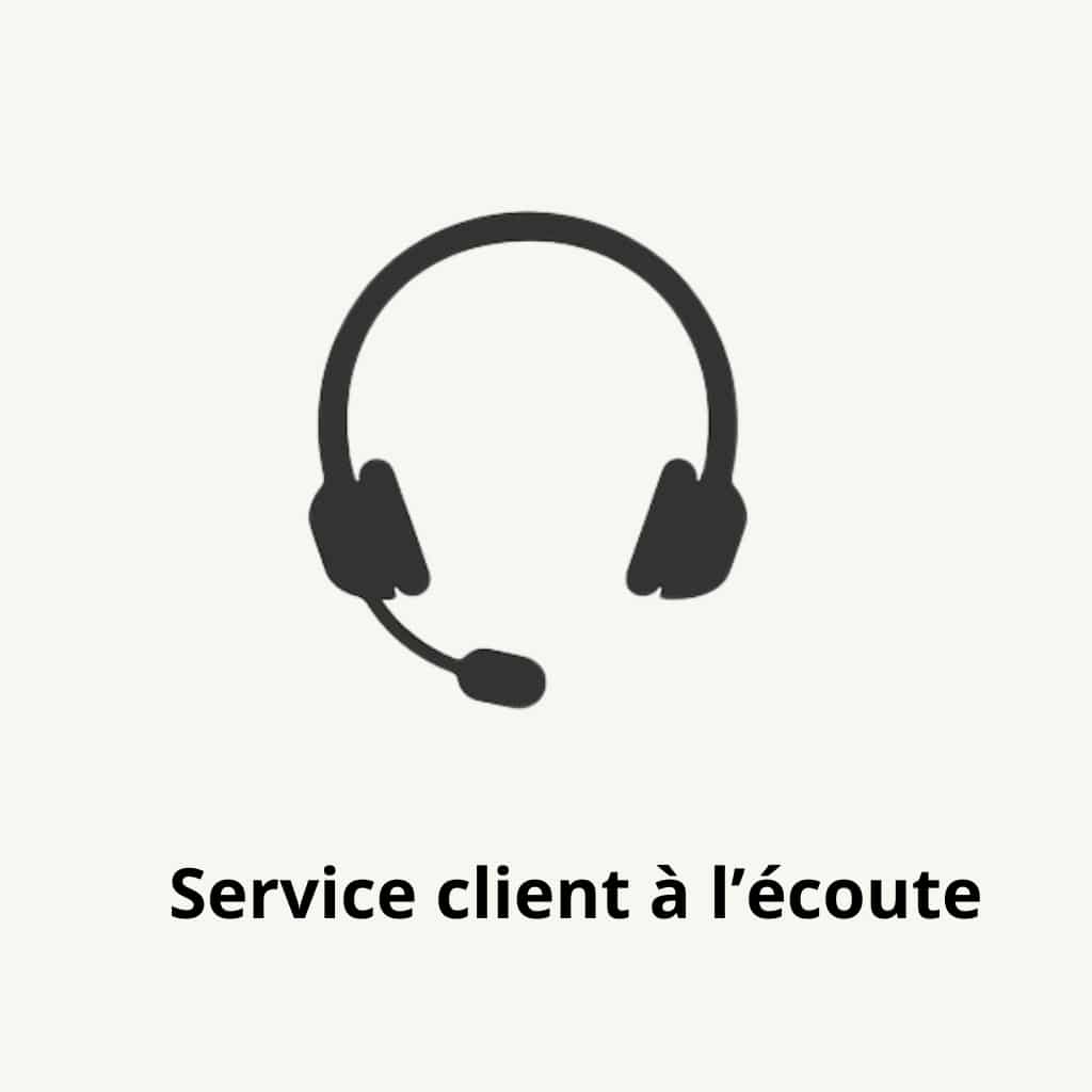 Service client à l’écoute