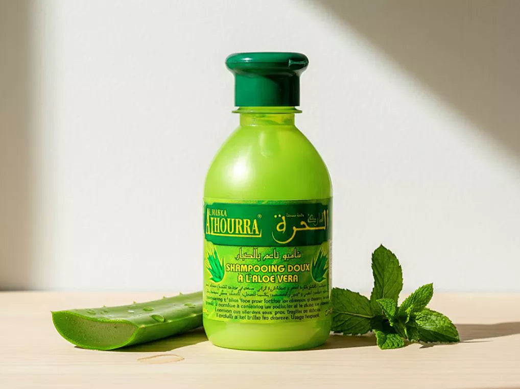 Shampoing Naturel à l’Aloe Vera 250mL – Apaisant, Hydratant & Spécial Cuir Chevelu Sensible