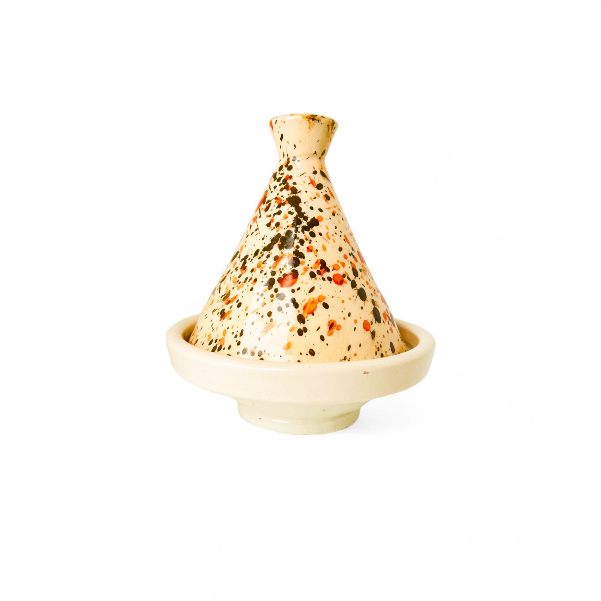 Tajine Décoratif Traditionnel – Couleurs artisanales du Maroc

