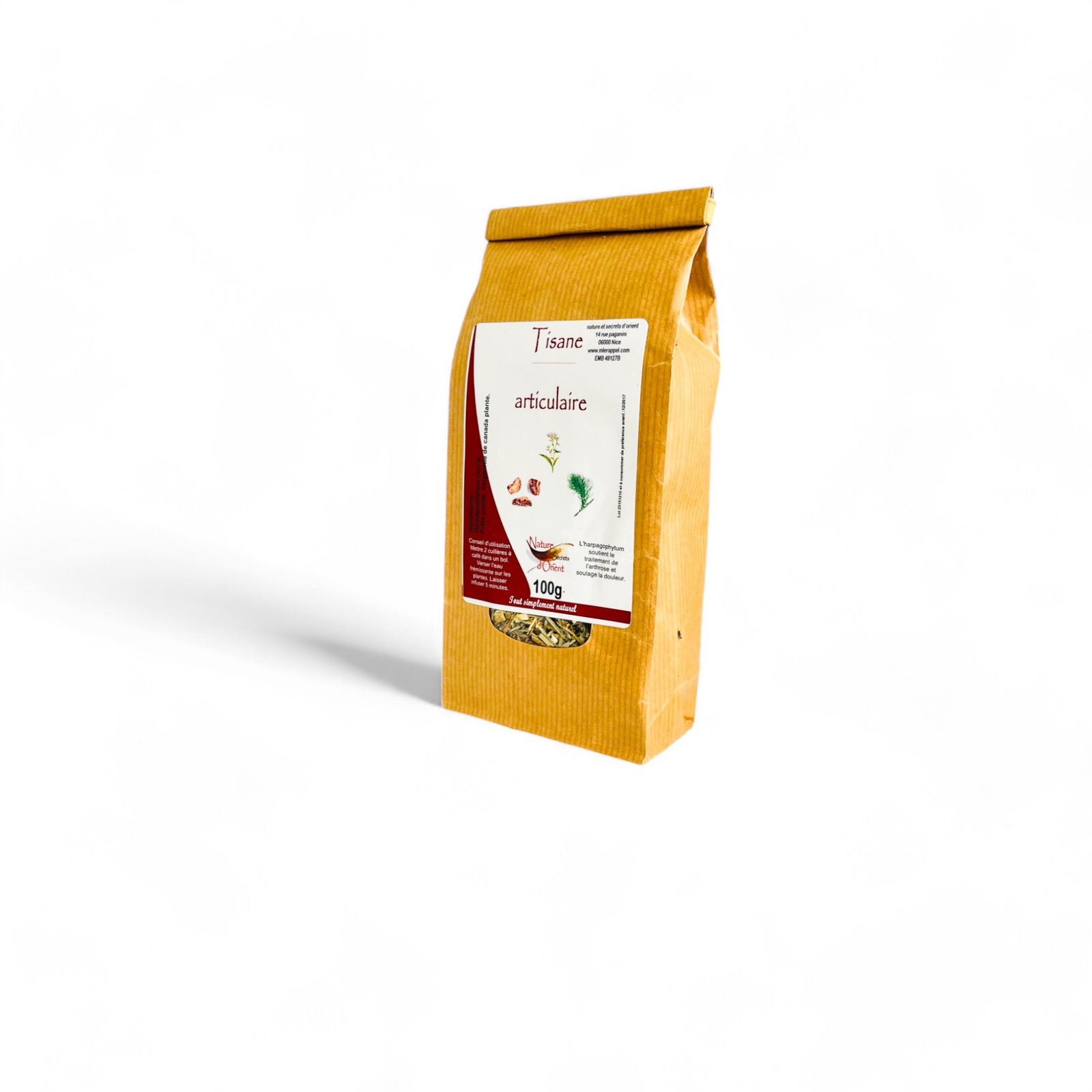 Tisane Articulaire naturelle – Mélange d’herbes pour articulations