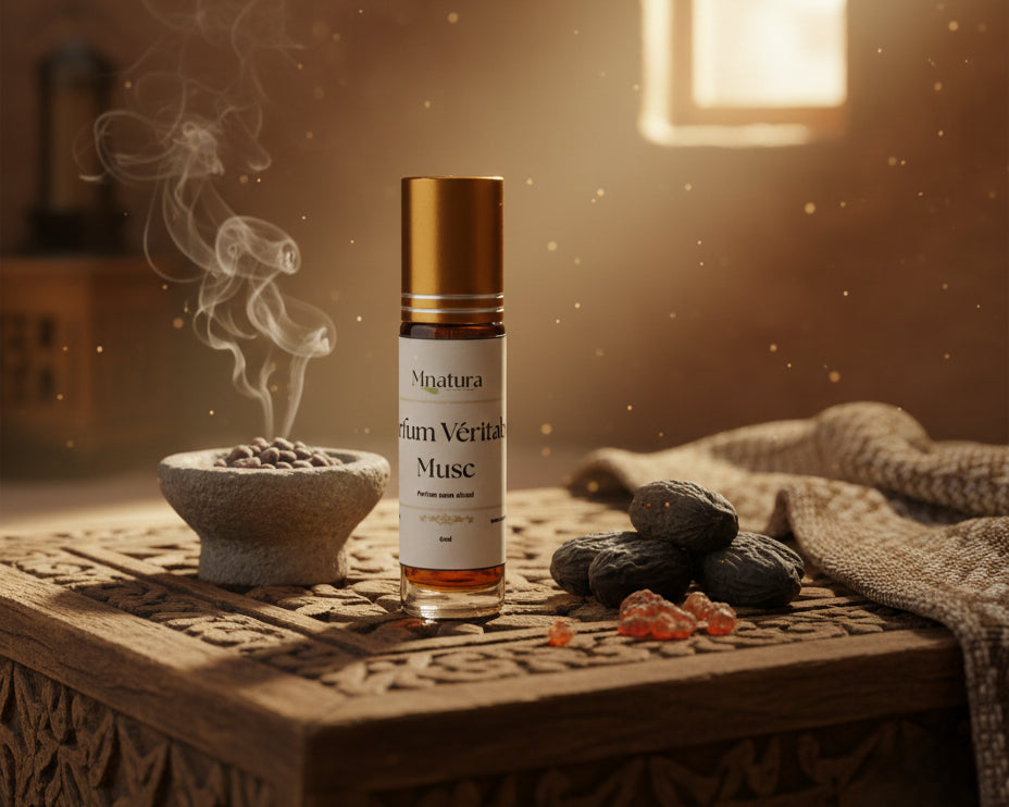 parfum musc yemen sans alcool flacon oriental