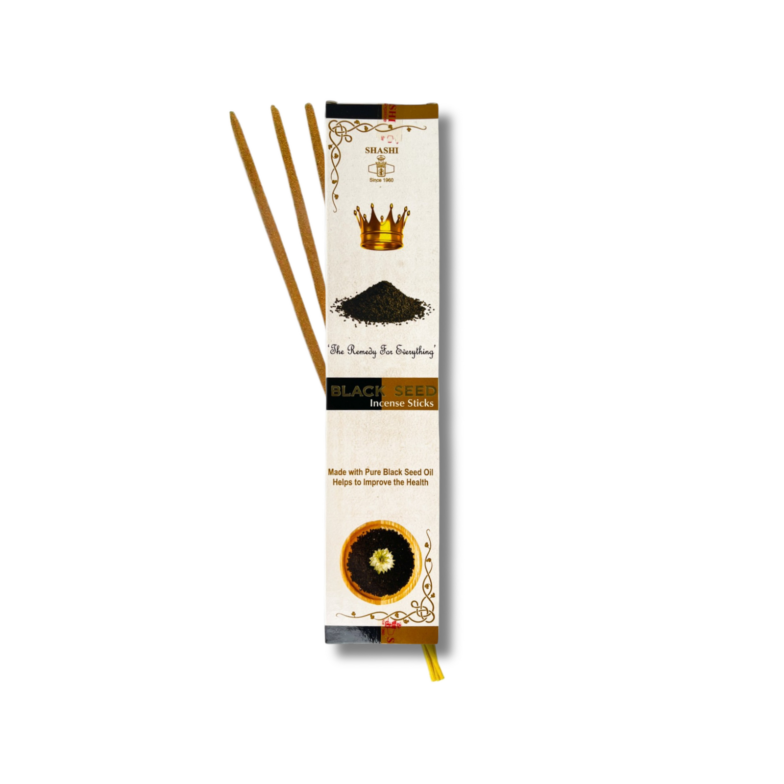 Bâton d’encens Black Seed – Encens naturel aux épices et plantes orientales
