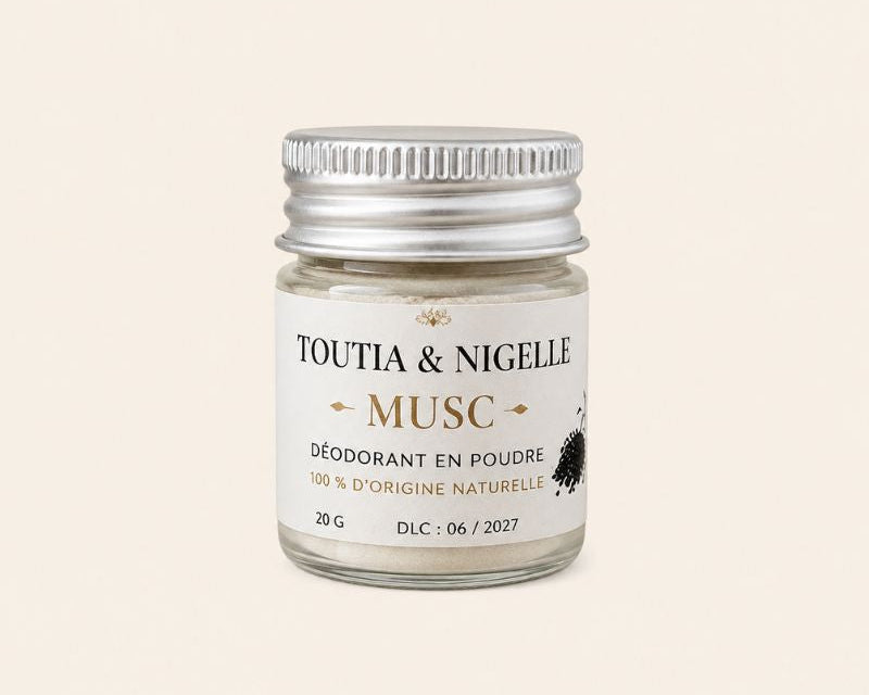 Duo Maison & Voyage – Toutia & Nigelle Musc | Poudre Déodorante Orientale | Mnatura