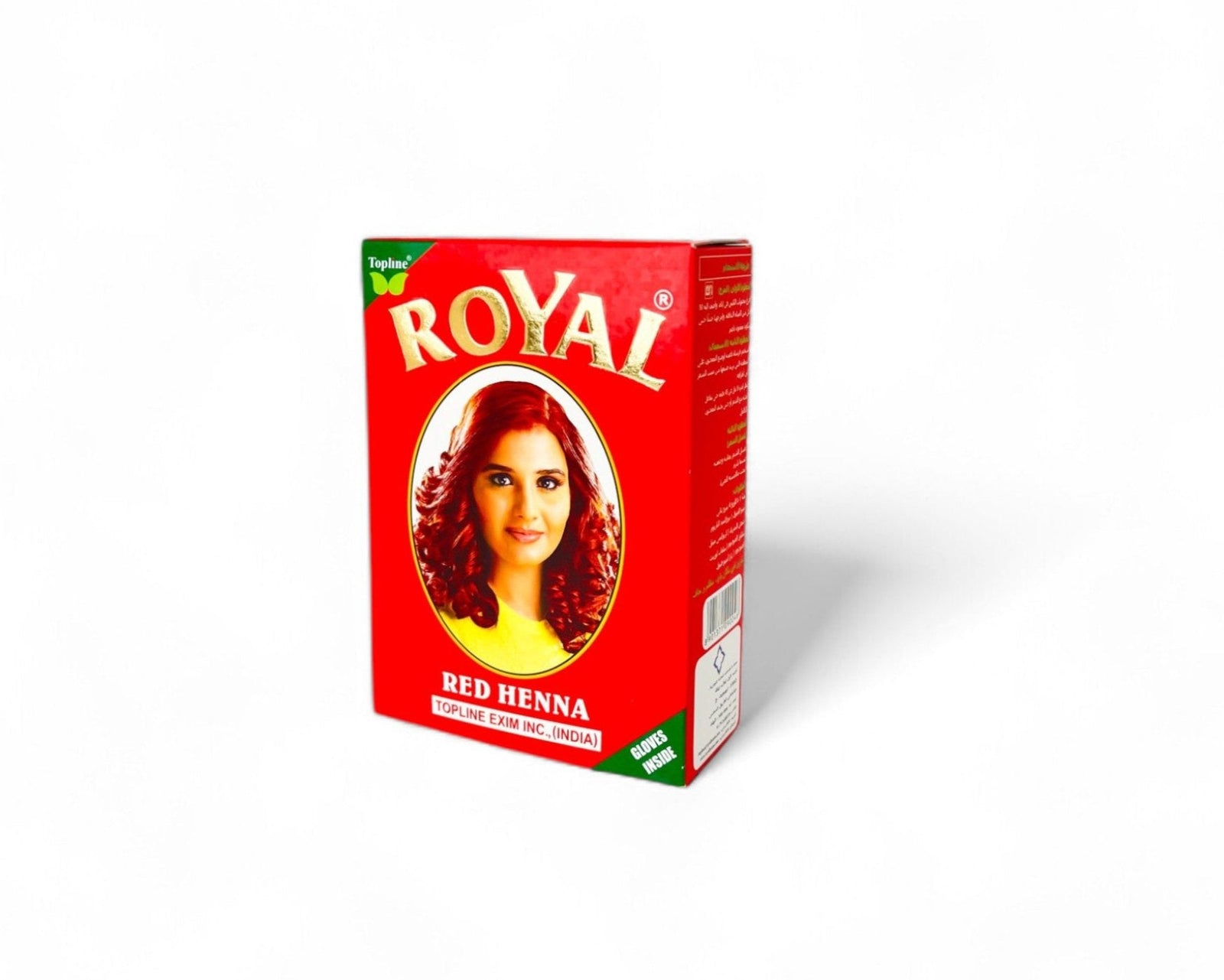 Henné Royal Rouge – poudre végétale 100% naturelle pour coloration aux reflets rouges intenses.