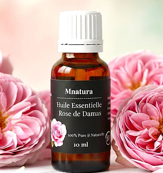 Huile essentielle de Rose de Damas – Élixir floral rare et raffiné