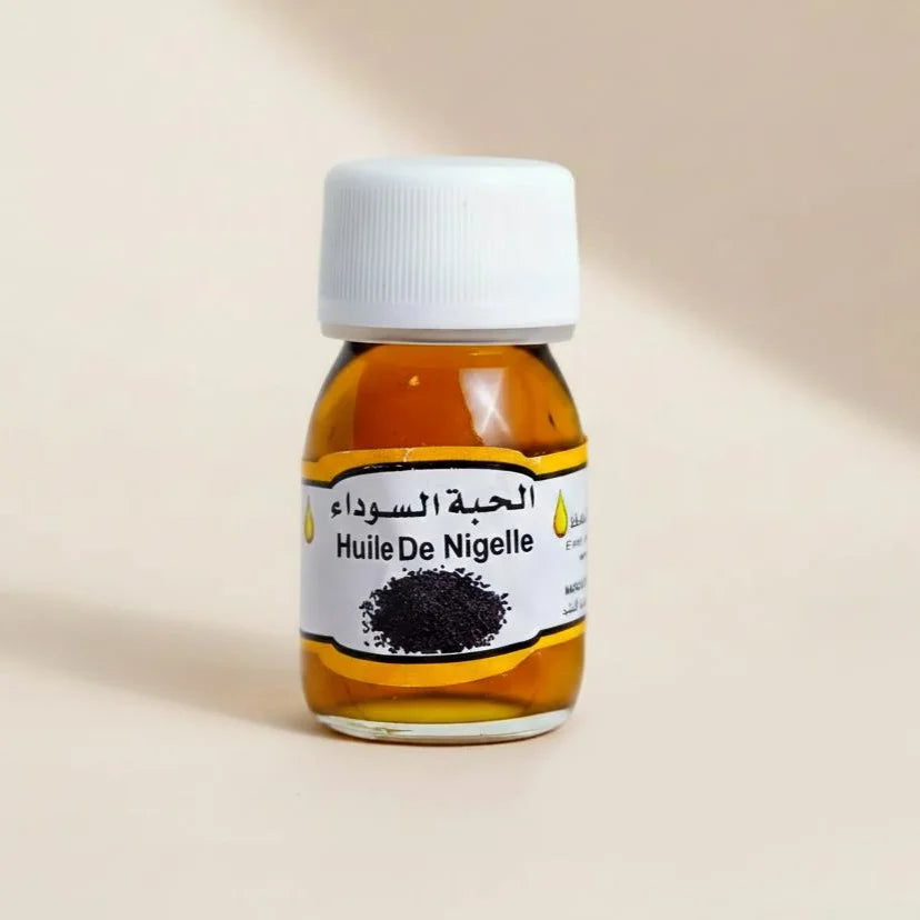 Huile de Nigelle 30 mL – Pure et Pressée à Froid | Usage Interne & Externe زيت الحبة السوداء
