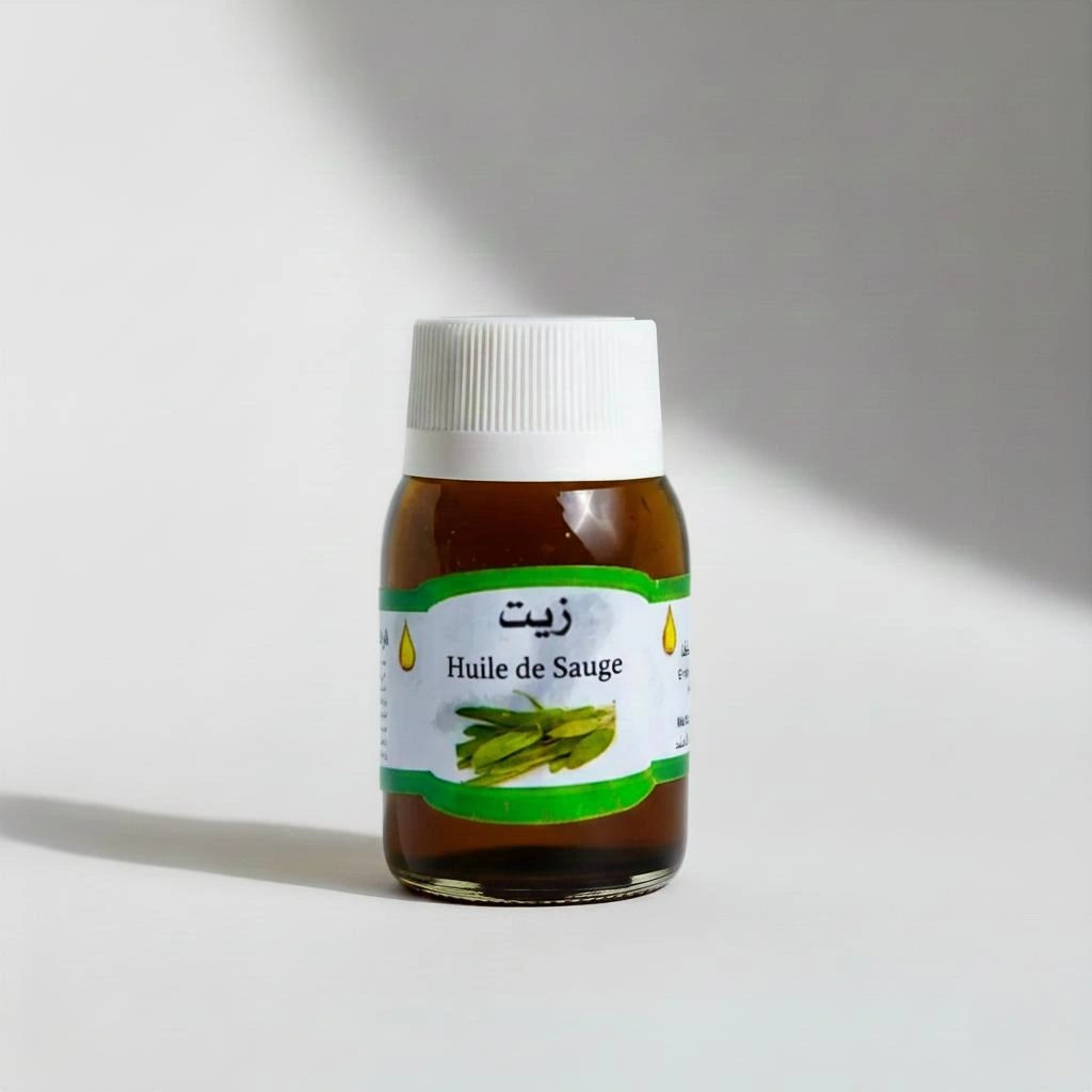 Huile Végétale de Sauge – Soin Capillaire Naturel 30 mL