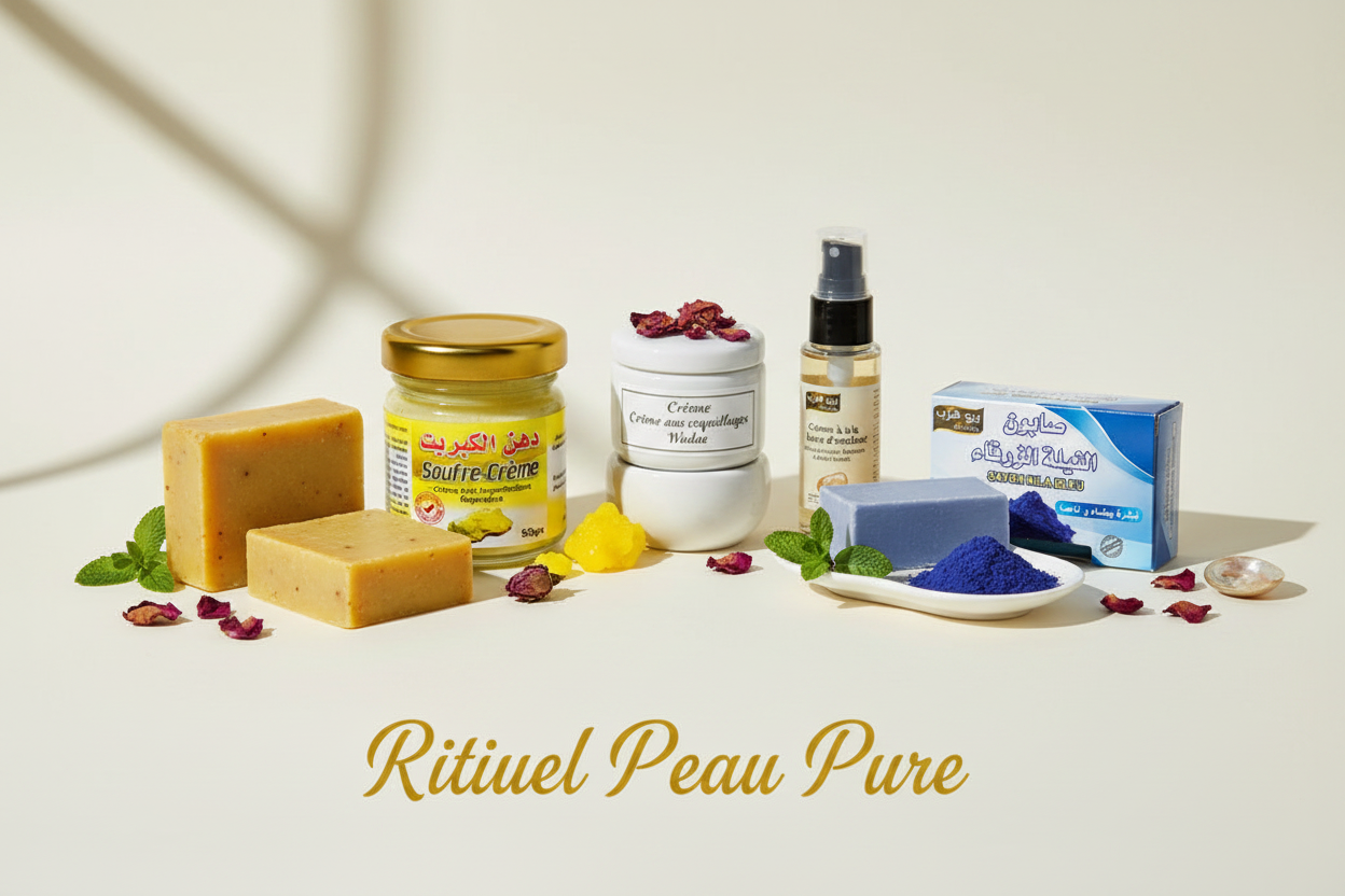 Coffret Rituel Peau Pure – 5 Soins Purifiants Naturels | Mnatura