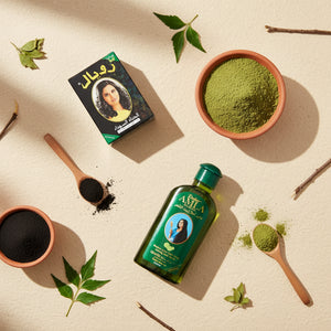 Image bundle générée → "Pack Capillaire Oriental Complet – Henné Noir, Amla & Sidr | Mnatura