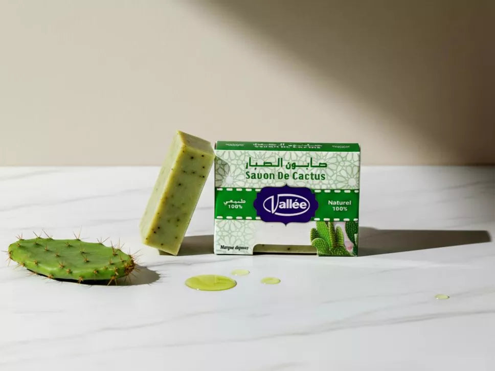 Savon de Cactus Naturel – Hydratant, Protecteur & Éclat Peau