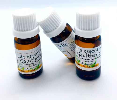 Huile Essentielle de Gaulthérie – 100 % Pure et Naturelle