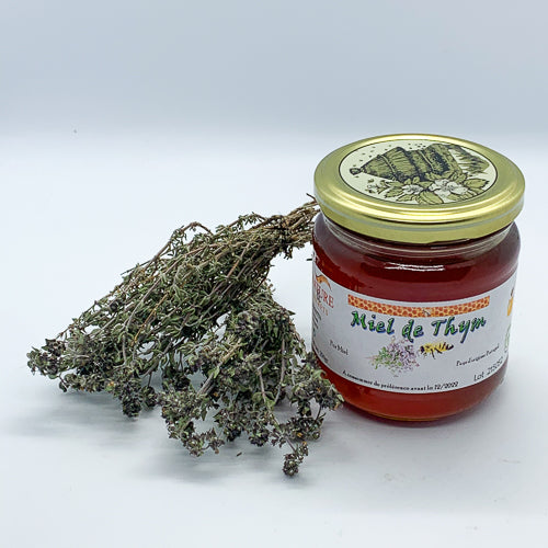 Miel de Thym – 100 % pur et naturel – 250g