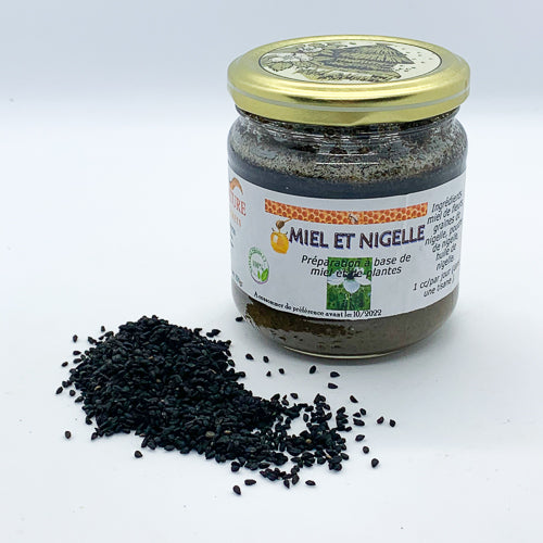 Miel à la Nigelle (Habba Sawda) – 100 % Naturel | 250g